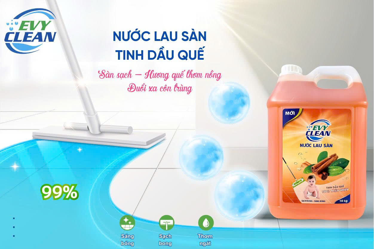 Bí quyết sử dụng nước lau sàn hiệu quả cho nhà hàng sạch bóng, thơm mát